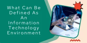 What Can Be Defined As An Information Technology Environment