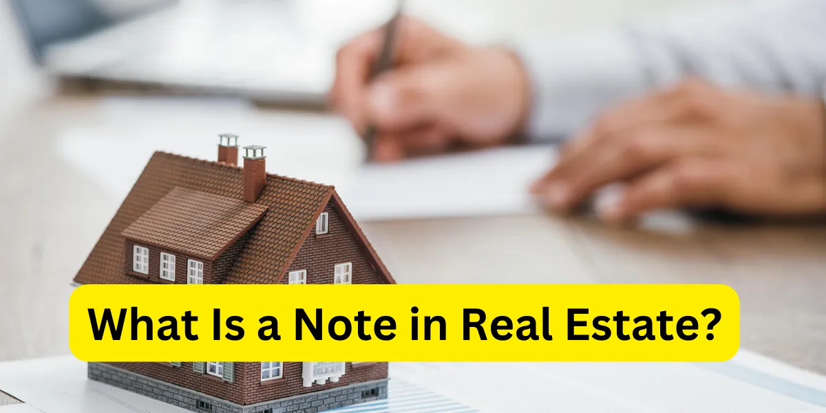 What Is a Note in Real Estate?